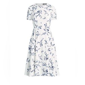 Ralph Lauren Floral Fit and Flare Dress Size 16